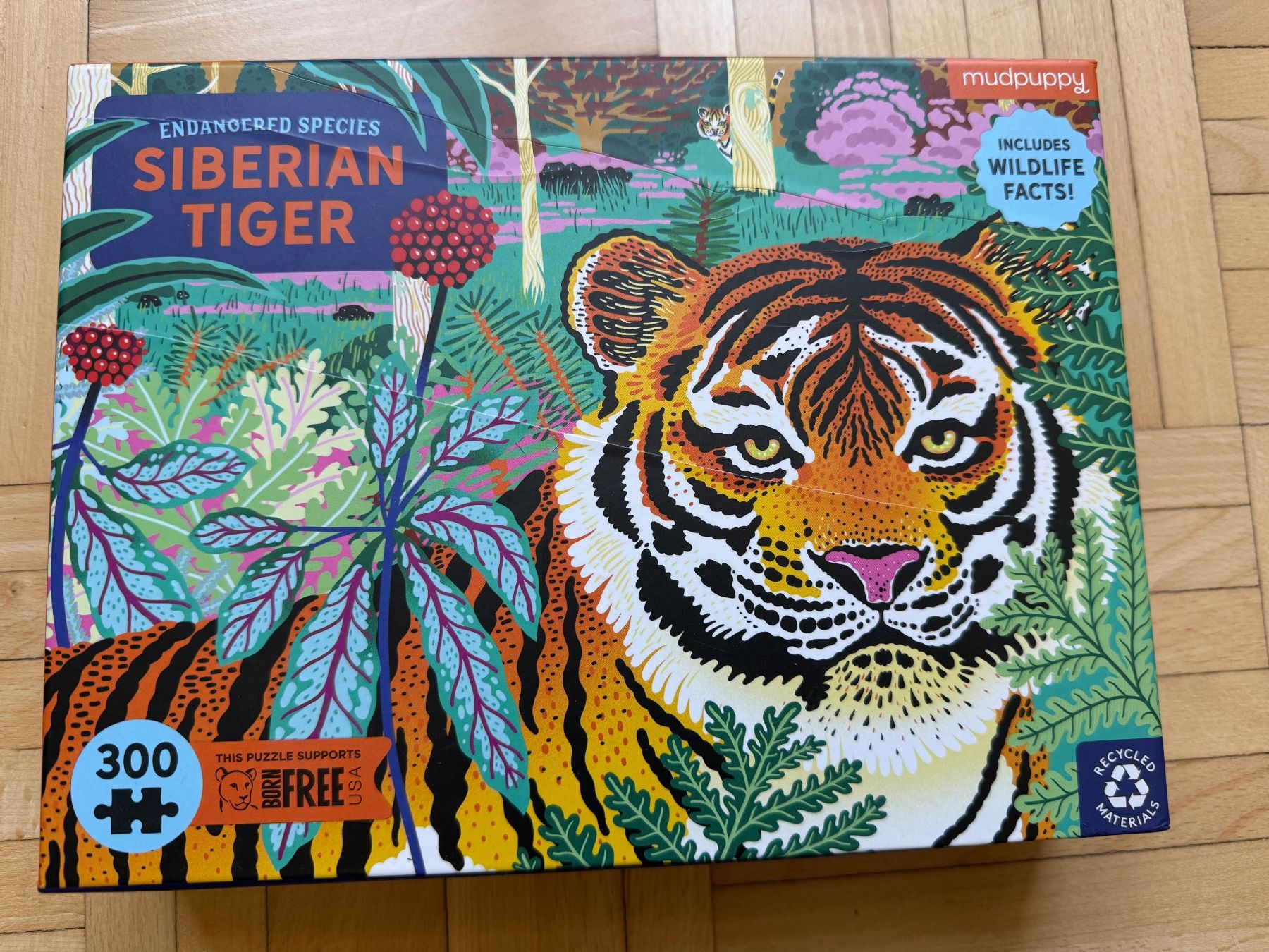 Puzzle: Siberian Tiger 300 Piece Puzzle – Nuovo e nell'imballaggio originale da Basel venduto da Puckym