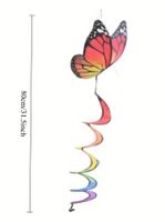 Windspiel Schmetterling mit Farbverlauf ca 80cm neu