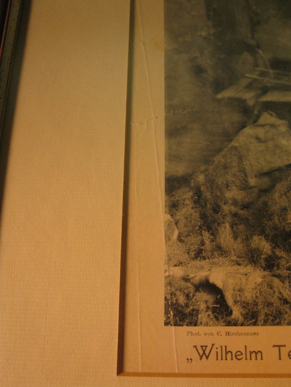 Grafica & Litografie: Jubiläums-Bild 1900, Willhelm Tell mit Sohn – Usato da Altstätten venduto da antikundart 7