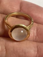 Bague en or 18 carats taille 53