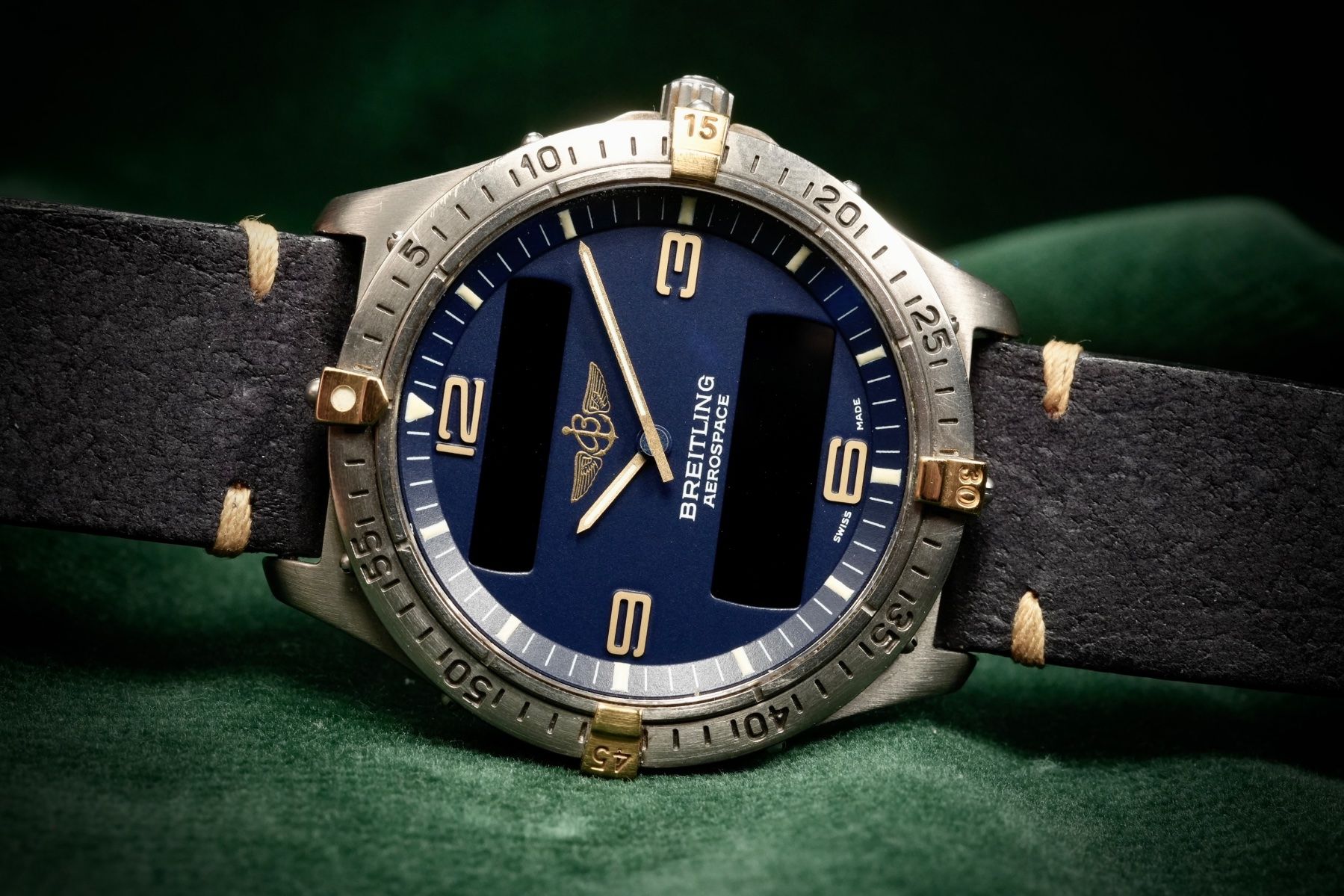 Breitling Orologi: Breitling Navitimer Aerospace  Ref. F56062 Titanium + Papers – Usato da Morcote venduto da chronoservice