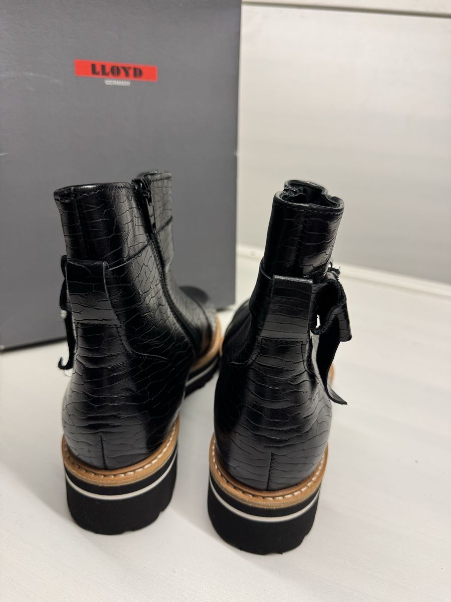 Lloyd Scarpe da donna: Lloyd Bottines, cuir noir, taille 36.5, neuves – Nuovo e nell'imballaggio originale da Brügg BE venduto da Goob 4