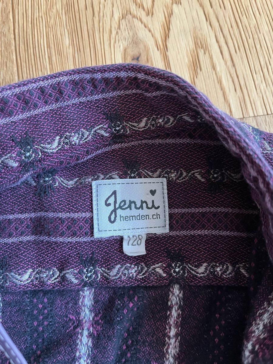 Camicette, T-shirt & Top: Hemden JENNI Kinder Grösse 128  – Usato da Gelterfingen venduto da saletti03 1