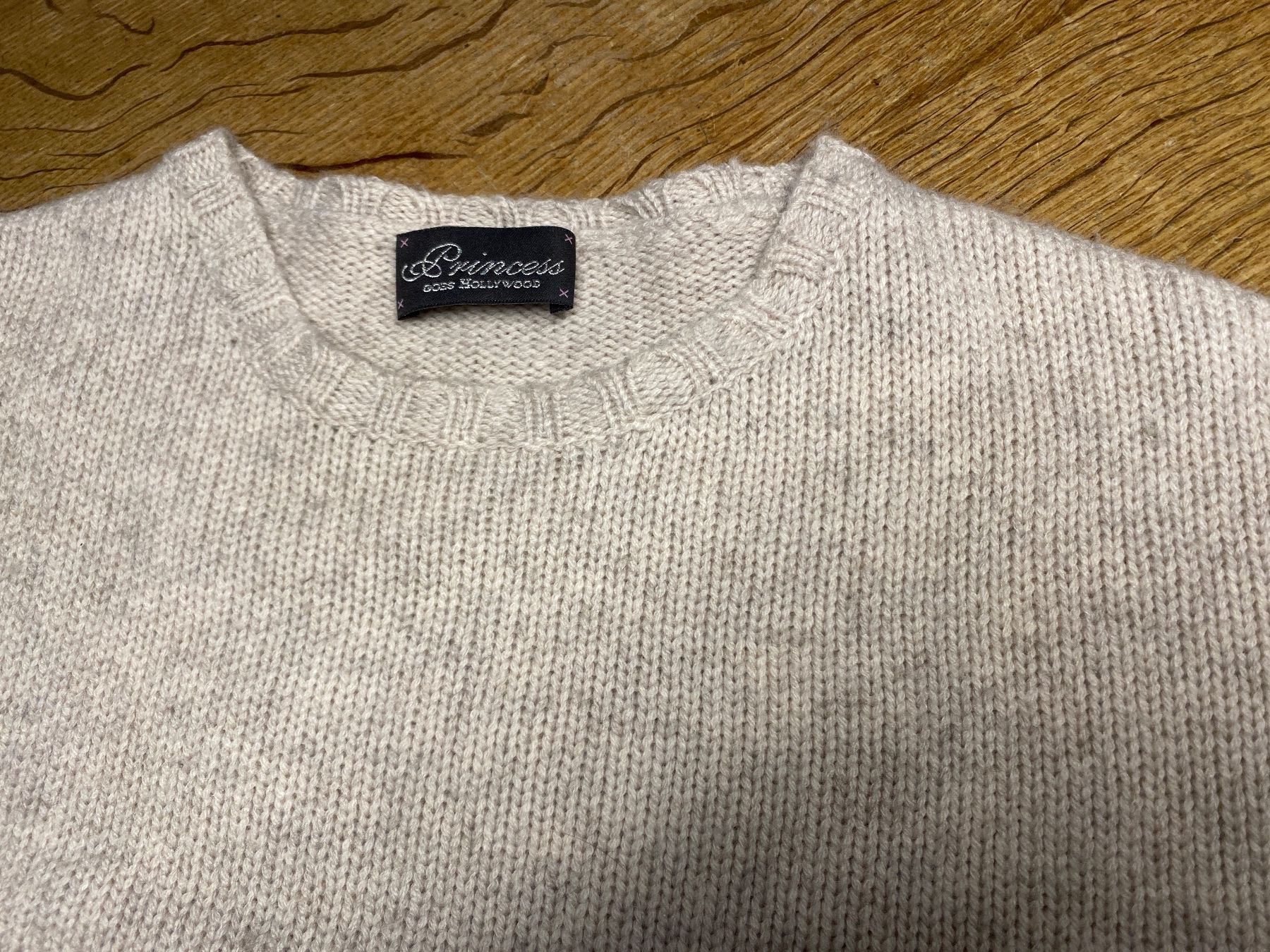 Pulls & Sweat-shirts: PRINCESS Wollpullover/Pullover Gr.XS ecrù Wolle Strick – D'occasion à Frauenfeld par Boldi46 3