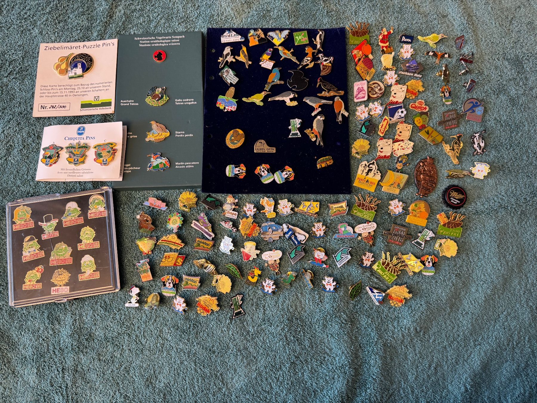 Anhänger: Pin- Sammlung #2 – Gebraucht aus Kestenholz von cvx_889vv