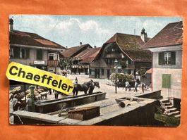Alte Ansichtskarte von Täuffwelen, Bern - 1913 - Rarität!