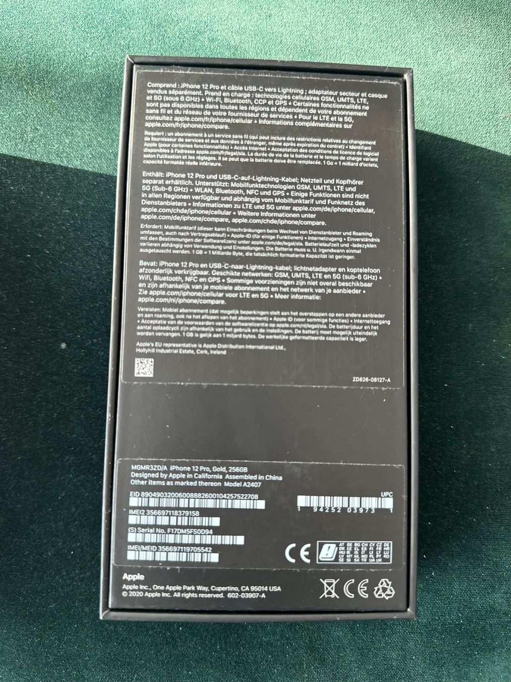Apple Telefoni cellulari / Smartphones: iPhone 12 Pro 256GB + iPhone 7 Plus 128 GB – Usato da Schlatt TG venduto da kar_9zpm 2