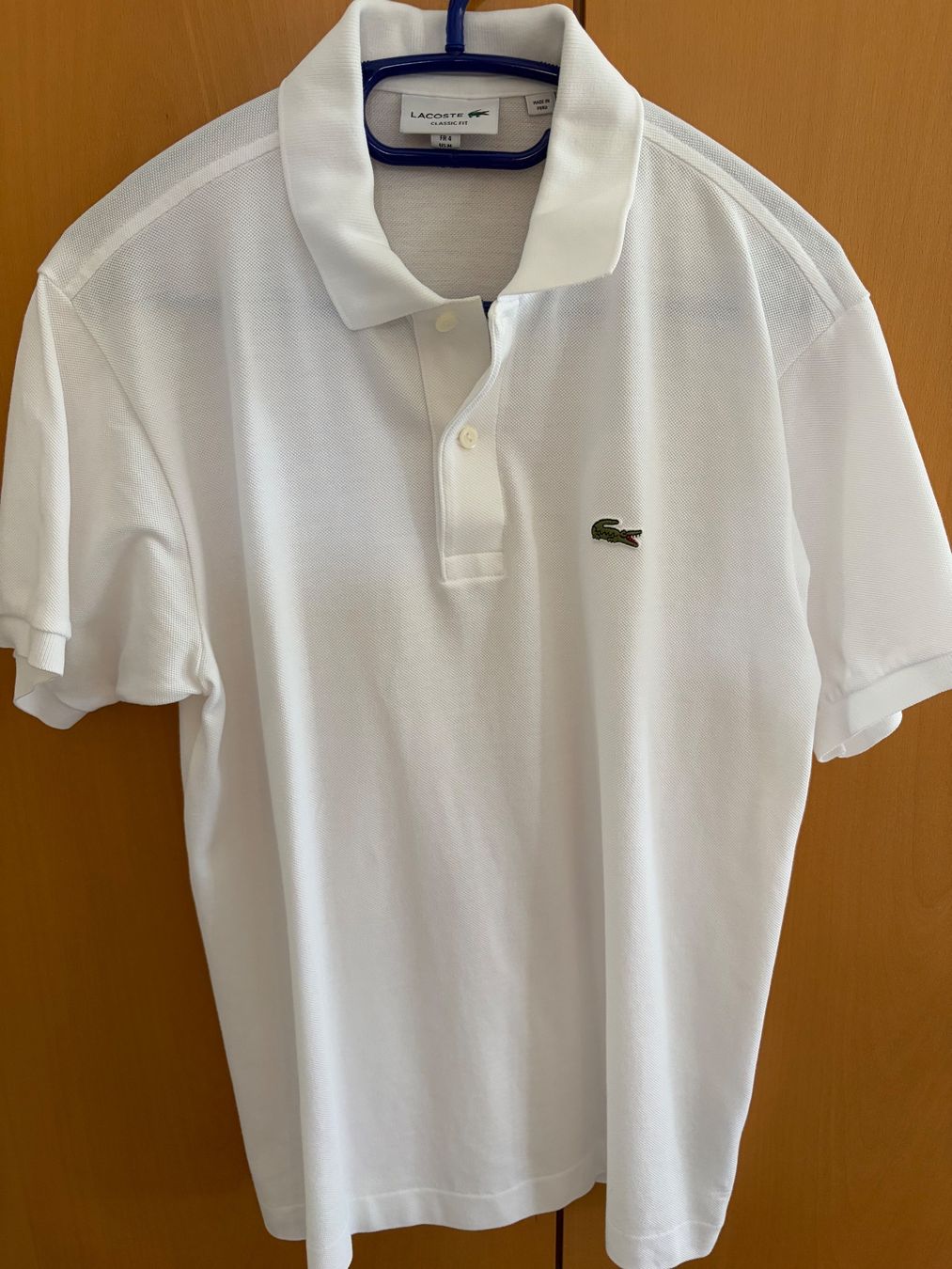 Lacoste Polos: Polo Lacoste blanc - Taille M – D'occasion à Fully par Ghalmara