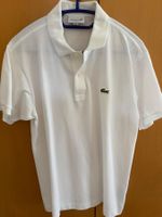 Polo Lacoste blanc - Taille M