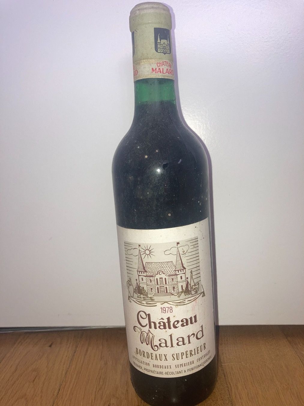 Vins: Château Malard  1978 – Neuf avec emballage d'origine à Bern par Spomme 1