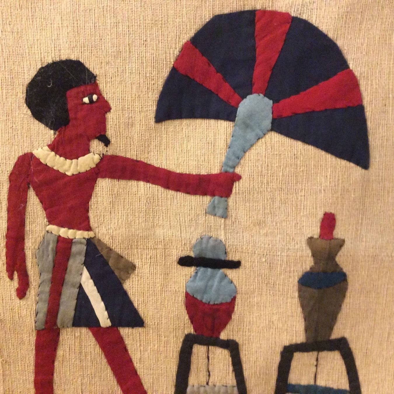 Dipinti: Appliqué de Tissus - Egypte – Usato da Genève venduto da edelweiss1900 4