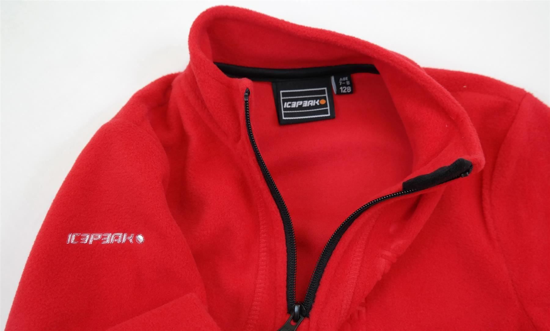 Icepeak Maglioni & Felpe: Icepeak Unisex Pullover halbZip Skipullover Fleece rot/Gr.L – Nuovo e nell'imballaggio originale da Wohlenschwil venduto da EddieS-Outlet 6