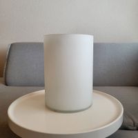 2003 Deutschland / Yvolux "Zen" zylindrische Milgchlas Lampe
