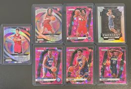 NBA 2024-25 Panini Prizm Parallel Rookie Lot Sheppard 7 card