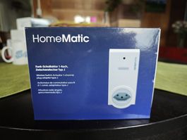 HomeMatic Funk-Schaltaktor 1-fach, Zwischenstecker Typ J
