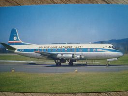 LOT Polish Airlines Vickers Viscount 804 SP-LVC