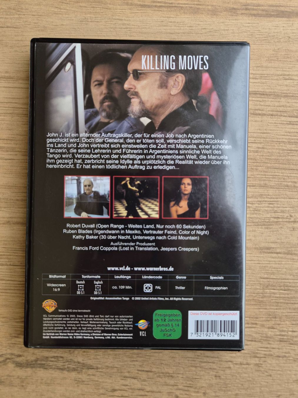 Tutti i DVDs: DVD "Killing Moves" – Usato da Diegten venduto da herala 1