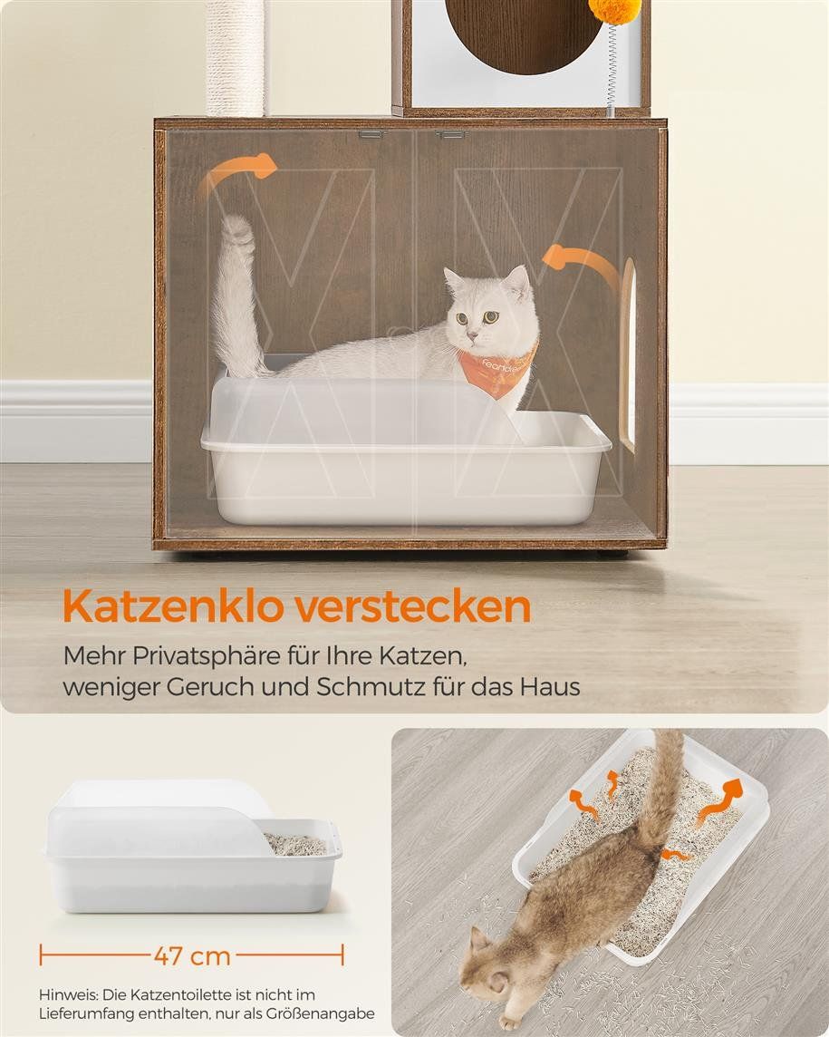 Katzenbaum - Kratzbaum: Kratzbaum Katzenbaum Mit Katzenschrank APOLLO – Neu (gemäss Beschreibung) aus Lachen SZ von MAMORU-MOEBEL 7