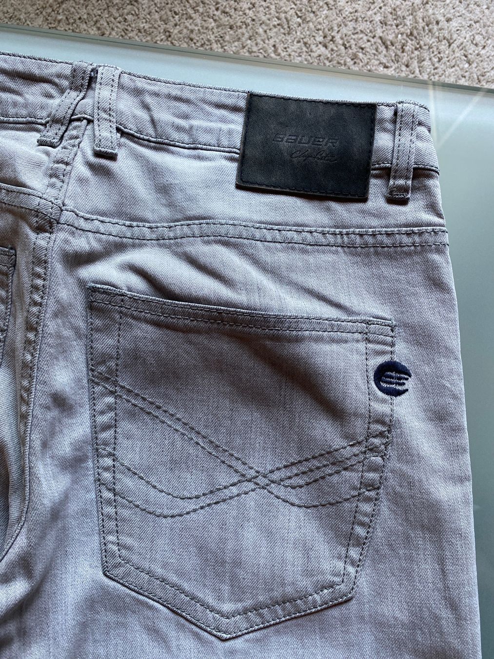 Jeans: Bauer Hockey Jeans grau – Neu (gemäss Beschreibung) aus Jona von Kigwuahon 2