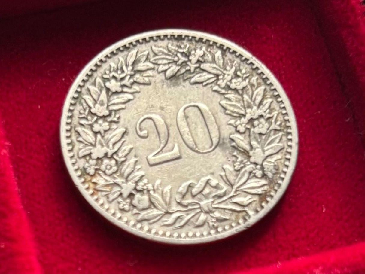 Tutti le monete: Schweiz 20 Rappen 1899 B - ss Libertaskopf – Usato da Speicher venduto da CH-Schatzkammer 1