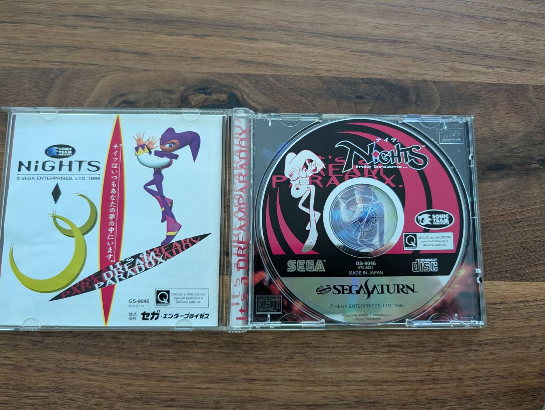 Sega Giochi: Nights into Dreams inkl. Multi-Ctrl / JPN/NTSC / SEGA Saturn – Usato da Meggen venduto da banduga 1
