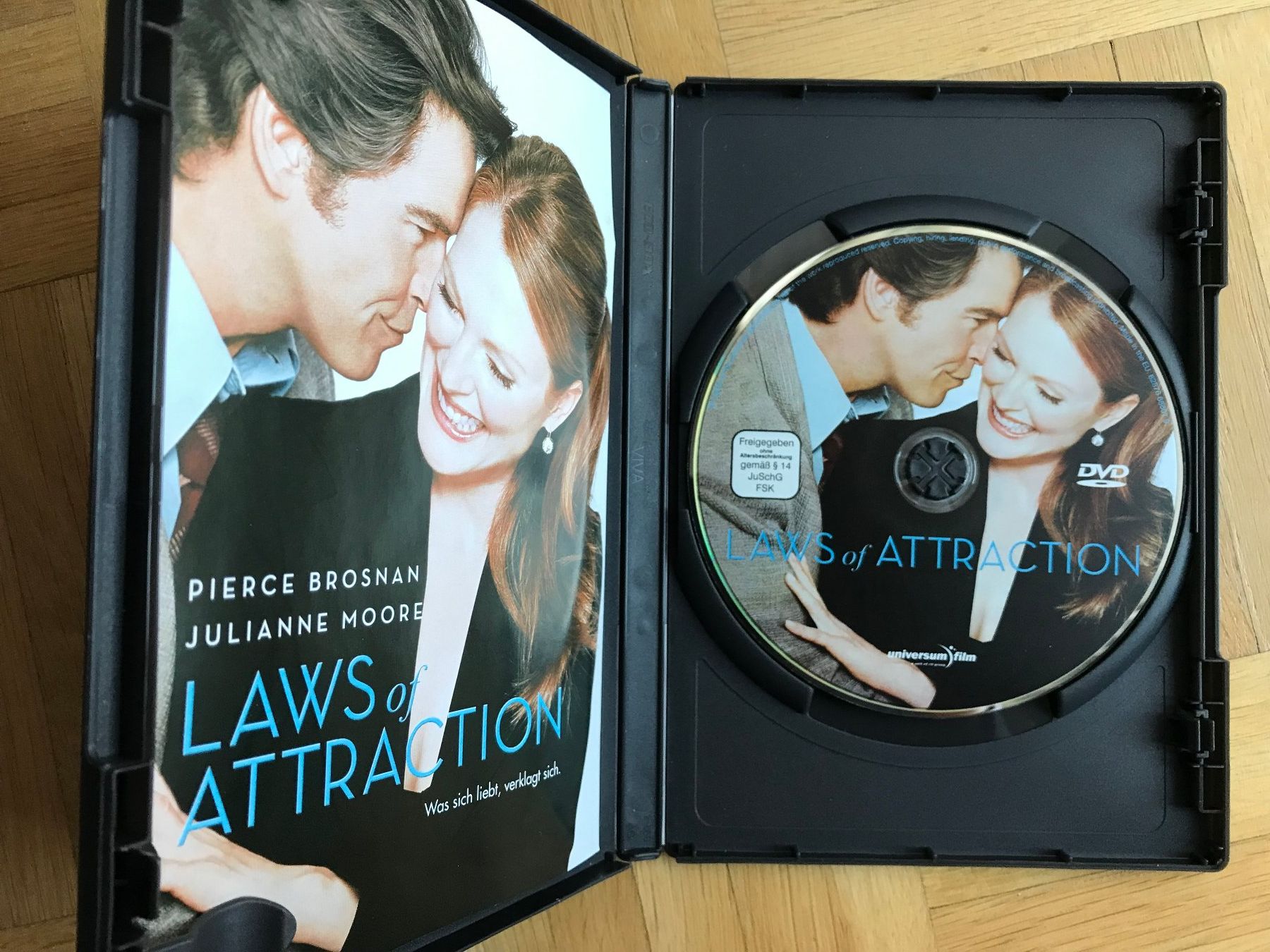 Alle DVDs: Laws of Attraction - DVD – Gebraucht aus Zürich von Malcom 1