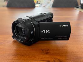 Sony FDR-AX33 4K Handycam Camcorder, 20.6 MP ZEISS WiFi OIS