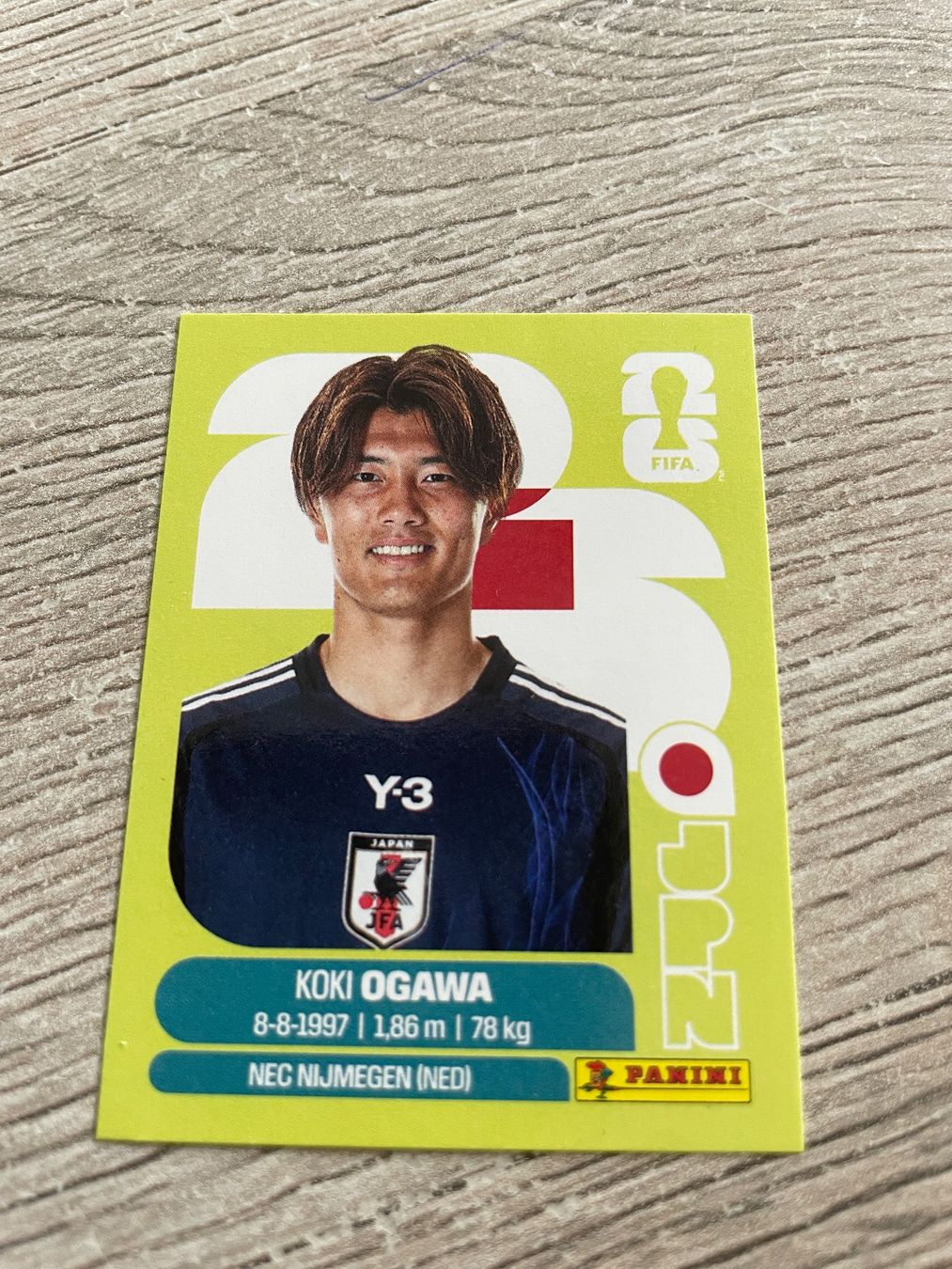 Panini Carte collezionabili: Panini Sticker - Koki Ogawa – Usato da Neftenbach venduto da Justine76