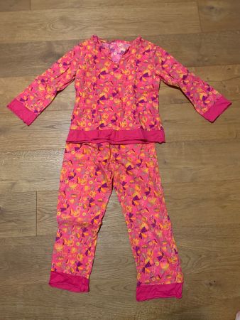 Schönes Sommer-Pyjama von DPAM Gr. 126 cm (8 ans)
