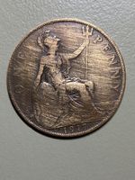 GB - 1 penny - 1917