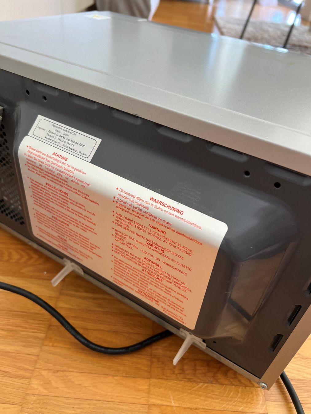 Küchengeräte: Mikrowelle Panasonic – Gebraucht aus Stäfa von Migi_91 2