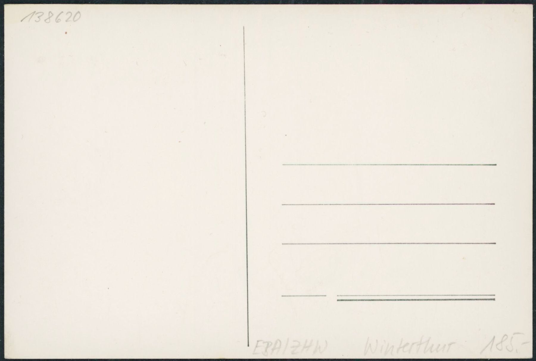 Cartoline postali: ZHW - Winterthur - Bahnhof - Bahn – Nuovo (secondo la descrizione) da Schindellegi venduto da dolpitz 1