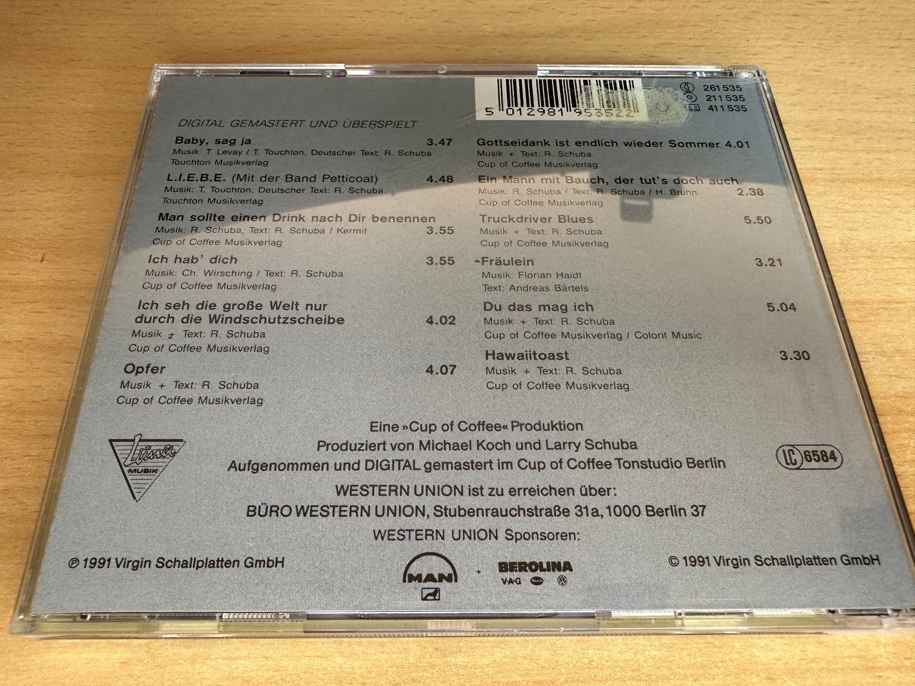 CDs: Western Union – ... Endloser Sommer – Gebraucht aus Rikon im Tösstal von Alpenmutz 1