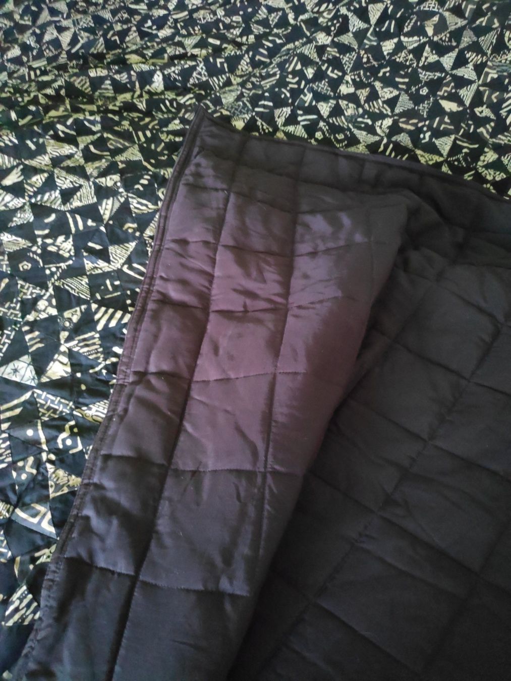 Coperte: Vintage Bettüberwurf Quilt Patchwork Doppelbett Handarbeit – Usato da Illnau venduto da Bab58blau 3