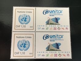 ONU UNO UN / 2023 GE / 60 Unitar / Postfrisch **