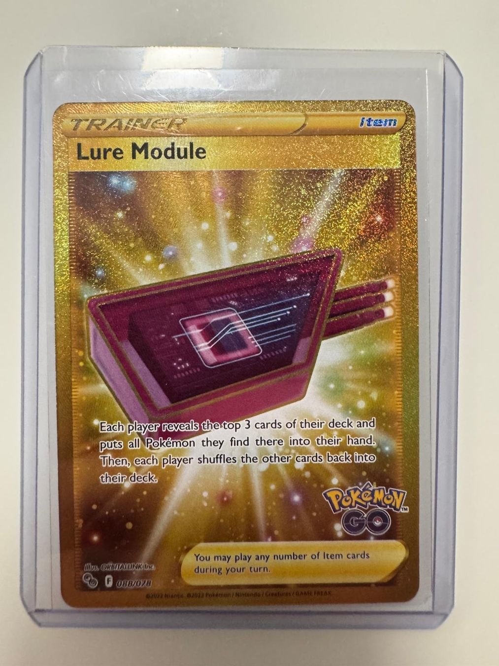 Lure Module | Secret Rare | PGO 088/078 | EN (Gebraucht) in ...