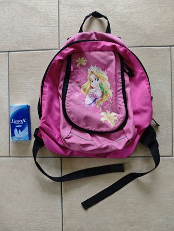 Rapunzel Disney Princess Rucksack für Kindergarten.