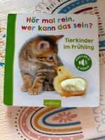 Hör mal rein, wer kann das sein Tierkinder im Fr
ühl. ars...