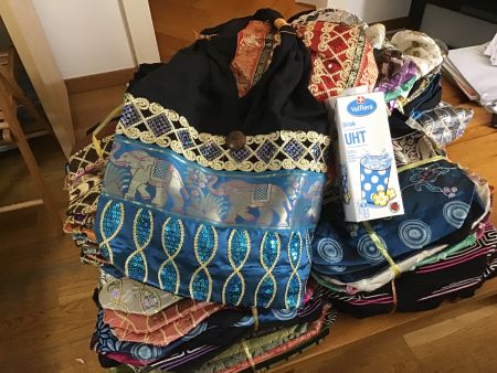 110 sacs à mains artisanaux thaïlandais