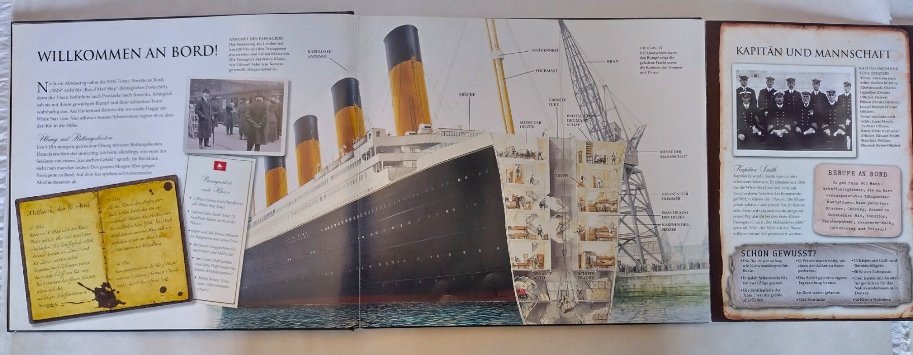 Libri: Titanic / Schiff - Buch 2007mit Klappen ab Fr. 8.- – Usato da Bellach venduto da JingleJerry 3