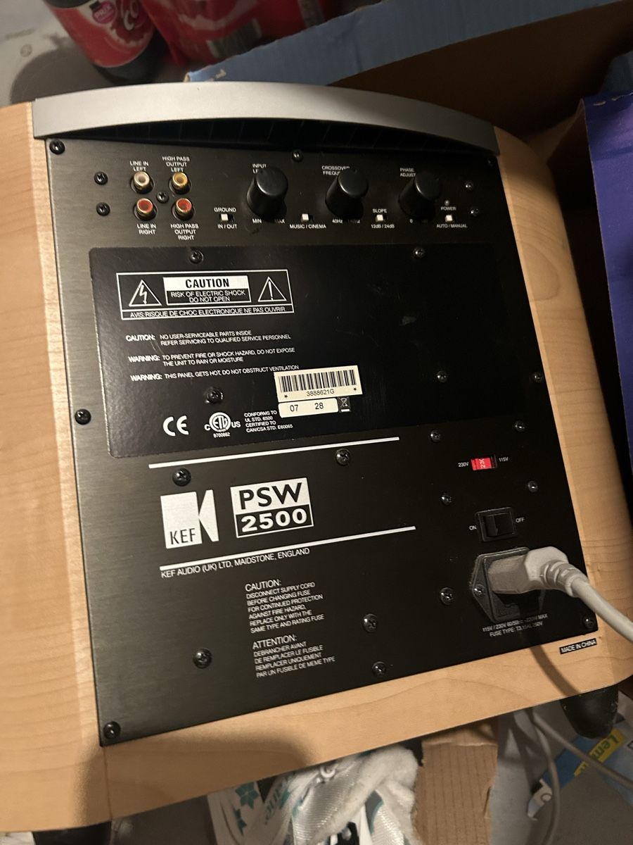 Kef Casse acustiche: KEF PSW2500 Subwoofer – Usato da Waldkirch venduto da inf_b8rk