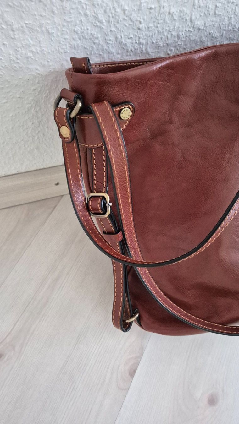 Borse da donna: Lederhandtasche braun top – Nuovo (secondo la descrizione) da Kilchberg ZH venduto da logn 3
