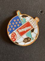 Pin Fussball WM 94 Salami Senperiore Lebensmittel 