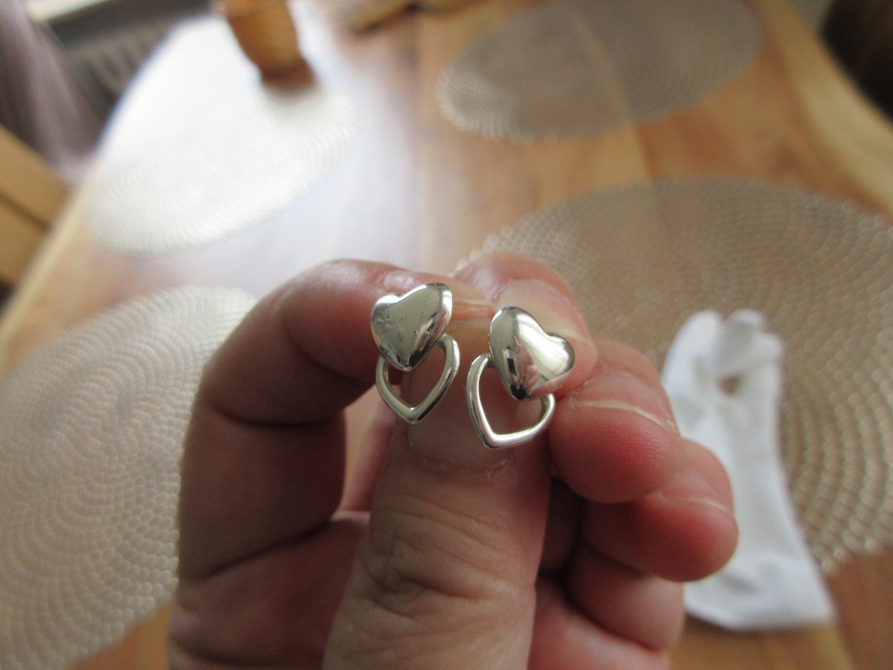 Tiffany & Co. Orecchini pendenti & Orecchini a lobo: Tiffany&Co.heart Earrings/Ohrstecker!! – Usato da Goldach venduto da mamakotzi 8