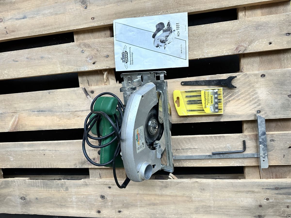 Sägen: Handkreissäge King Craft KCH 1851 – Gebraucht aus Nebikon von schnischna80 2