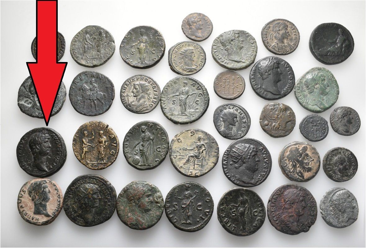 Tutti le monete: HADRIAN bronze As – Usato da La Sarraz venduto da classicworldcoins 2