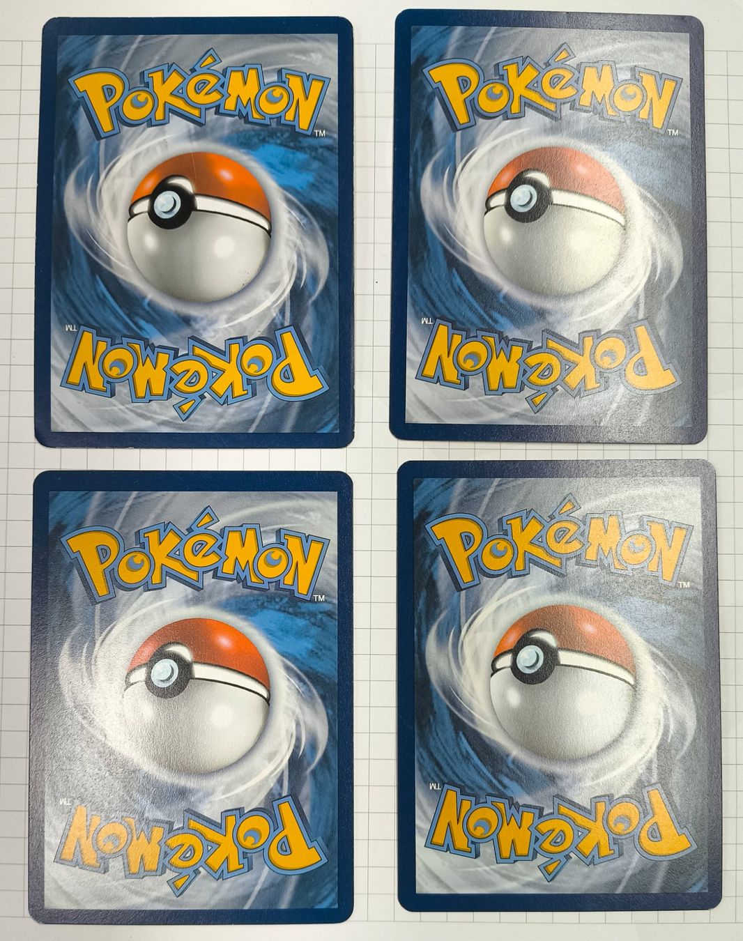 Pokémon Sammelbilder & Trading cards: 4x Pokémon Karten - Englisch / English - Sammlung – Gebraucht aus Wassen UR von EngDinis 1