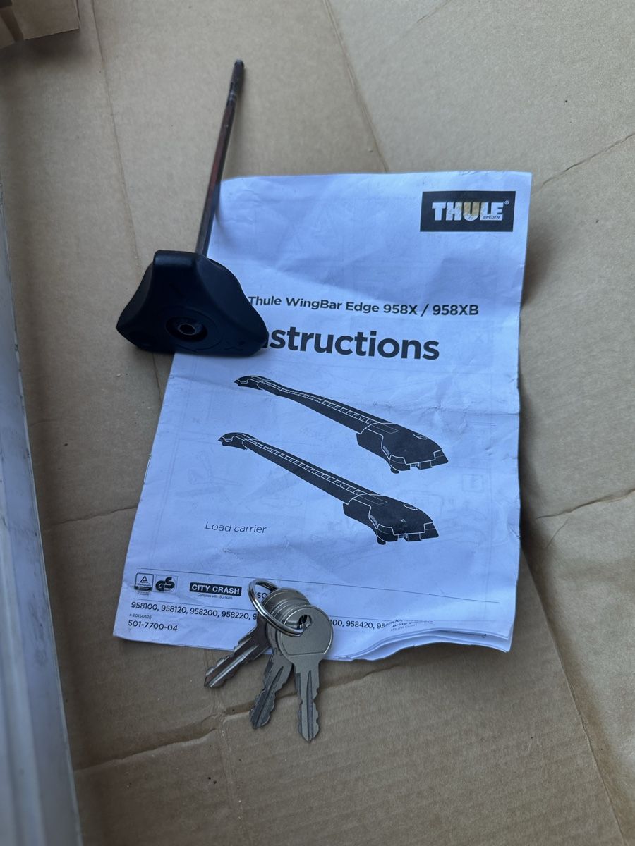 Thule Portapacchi: Dachträger Thule WingBar Edge 9583 Sharan / Alhambra – Usato da Bütschwil venduto da hfs2010 3