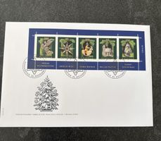 Busta con francobolli natalizi svizzeri - Edizione 2004! (58