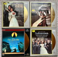 8x LASERDISC CD-VIDEO DIE ZAUBERFLÖTE LE NOZZE DI FIGARO NW